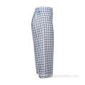 High Waist Casual Harem Pants Checks Trousers